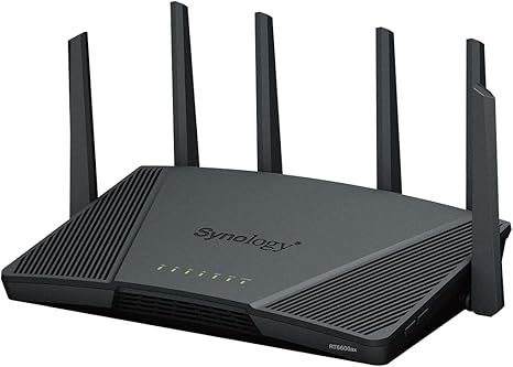 Synology RT6600ax WiFi 6 router with VLAN VPN enterprise security firewall advanced network control
