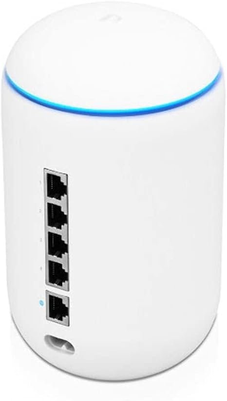 Ubiquiti UniFi Dream Machine enterprise router with UniFi OS network control system gigabit switch
