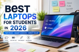 Best laptops for students in 2026 featuring top student laptops for college, school, and online learning across every budget