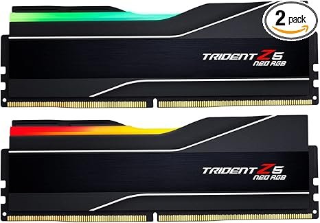 G.SKILL Trident Z5 Neo RGB 32GB DDR5 6000MHz RAM kit optimized for AMD Ryzen systems