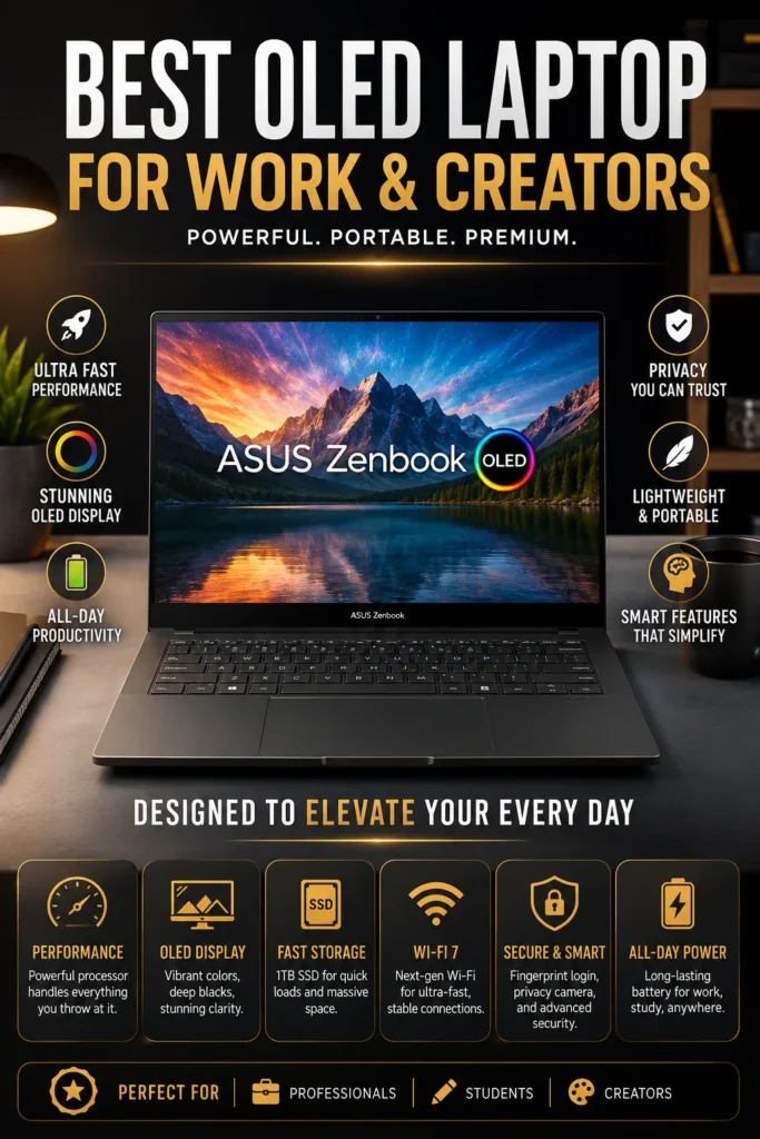 ASUS Zenbook 14 OLED best value laptop for medical students 2026