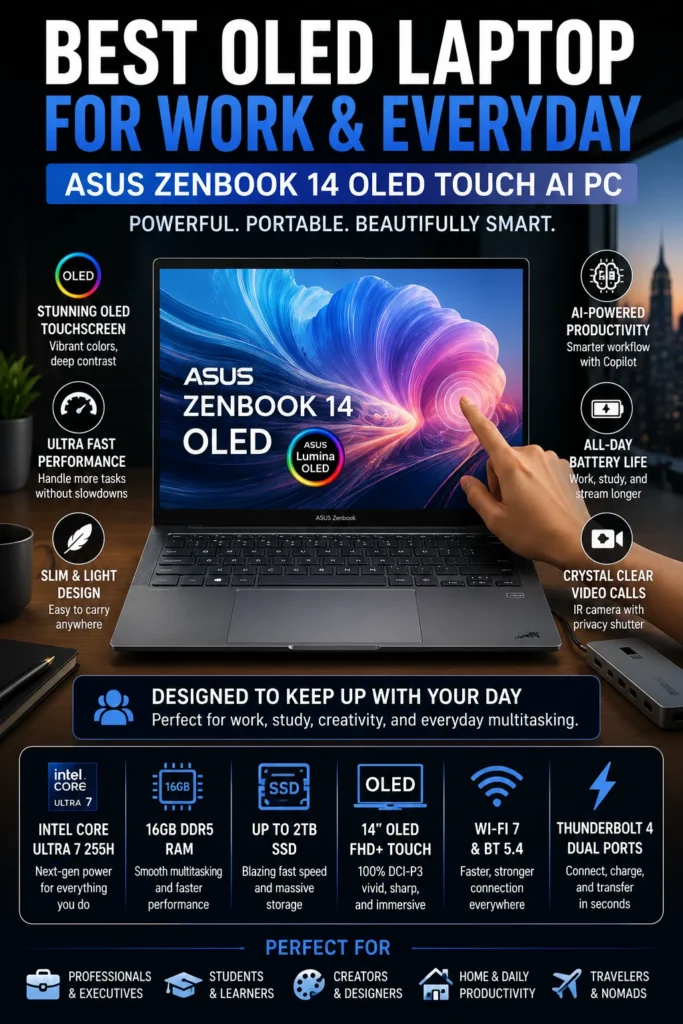 asus zenbook 14 oled remote work 2026