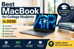 Best business laptops under $1000 in 2026 featuring MacBook Air M4 and MacBook Pro models for productivity and work