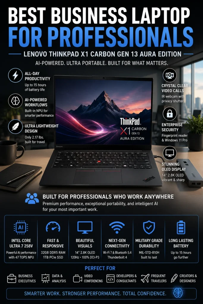 lenovo thinkpad x1 carbon gen 13 remote work