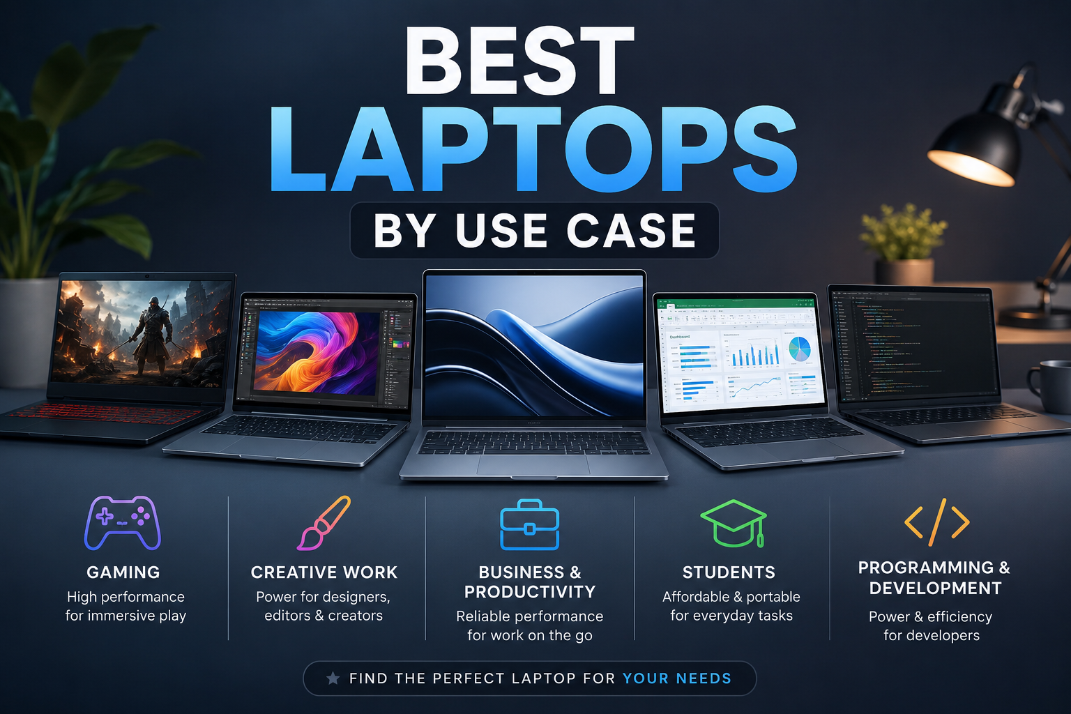 Best Laptops by Use Case
