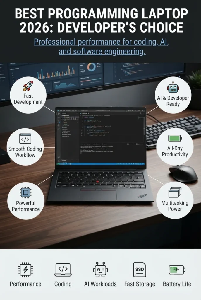 Lenovo ThinkPad X1 Carbon Gen 13 laptop for programming, coding, software engineering, and business developers