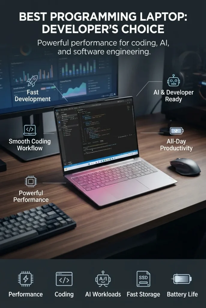 Lenovo Yoga Pro 9i Ultra 9 laptop for programming, AI development, coding, and professional workloads