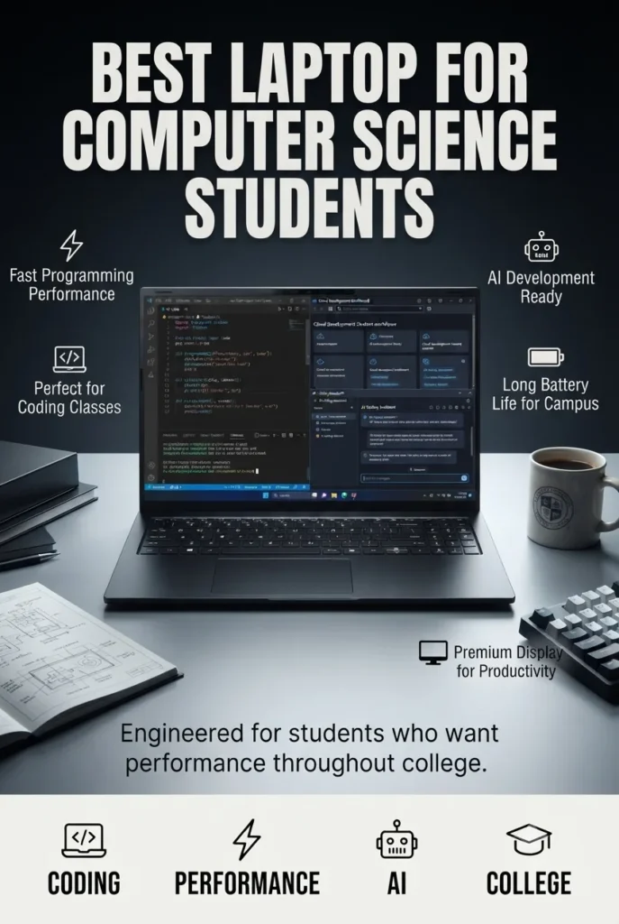 Acer Swift Go 16 AI Copilot laptop with Ryzen AI processor for computer science students