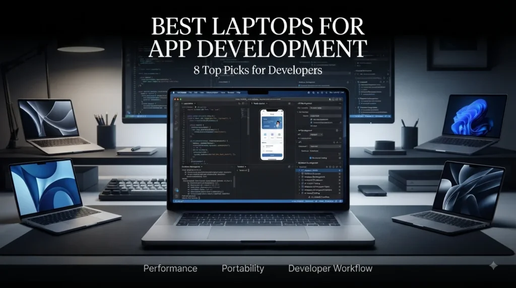 Best laptops for app development and software developers in 2026