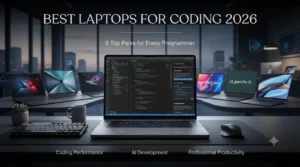 Best laptops for coding in 2026 featuring top programming laptops for software developers and programmers
