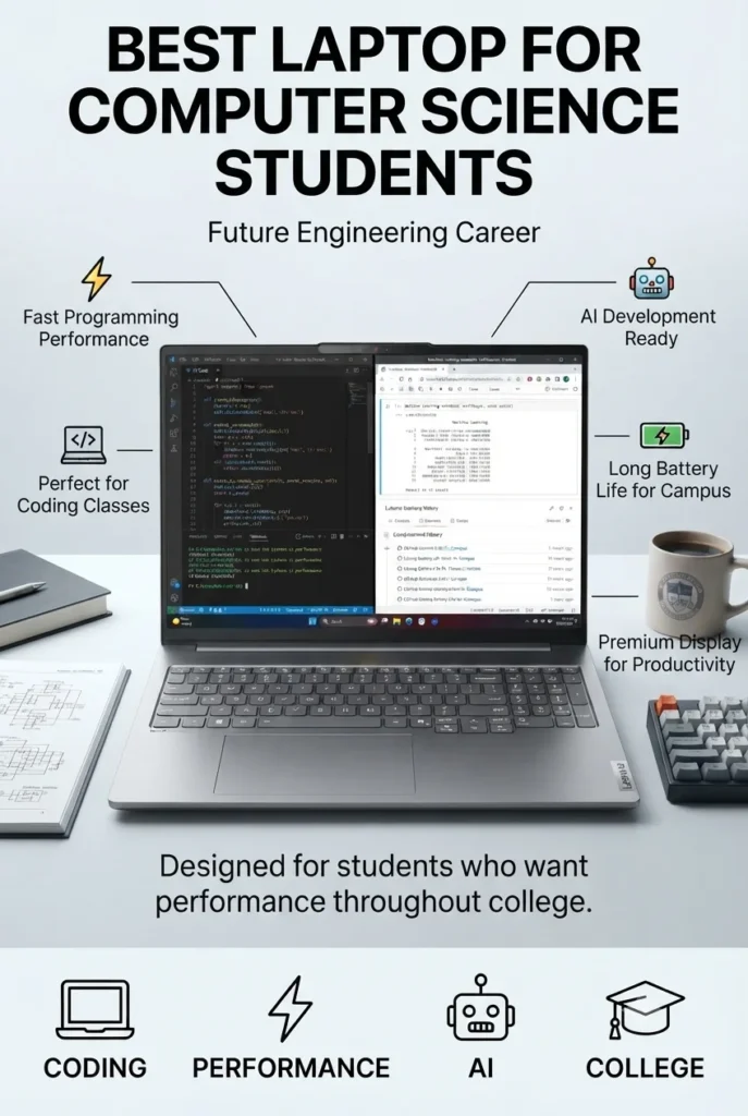Lenovo IdeaPad Pro 5i OLED RTX 5050 laptop for computer science students and AI projects