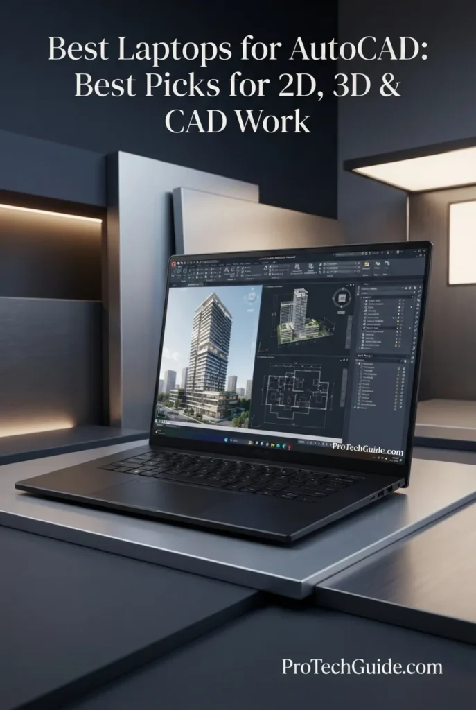 ASUS ProArt P16 H7606WP with RTX 5070 and 4K OLED touchscreen for AutoCAD and CAD work