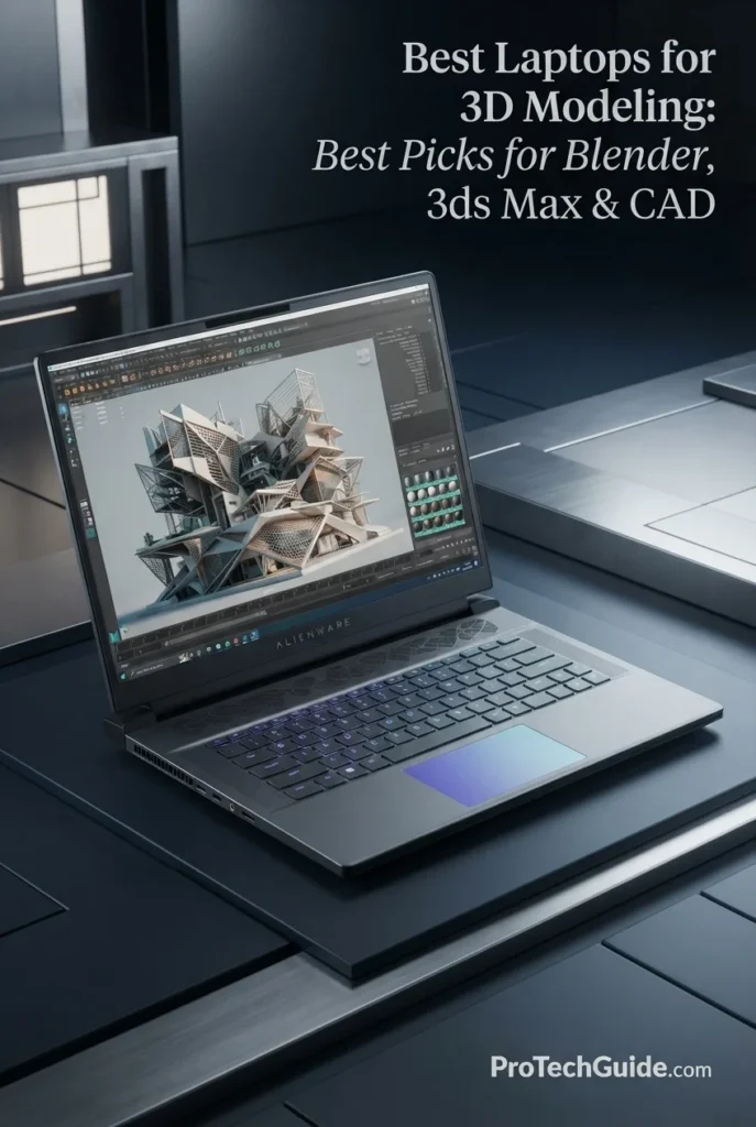Alienware 16 Area-51 AI laptop with RTX 5070 Ti for high-end 3D modeling