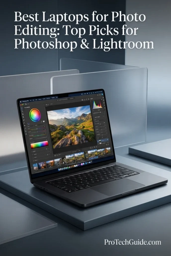 Apple MacBook Pro 14-inch M5 Pro laptop for Photoshop Lightroom and RAW photo editing