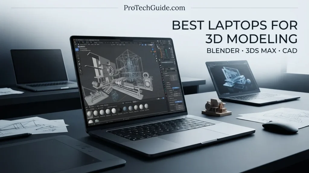 Best laptops for 3D modeling in 2026 for Blender, 3ds Max, CAD and professional 3D workflows