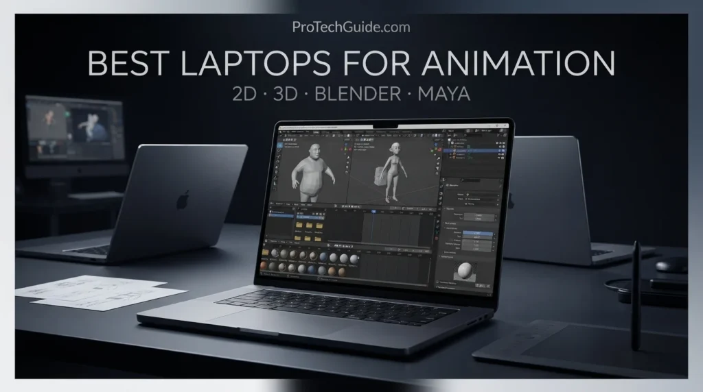 Best laptops for animation for Blender Maya 2D and 3D creative workflows