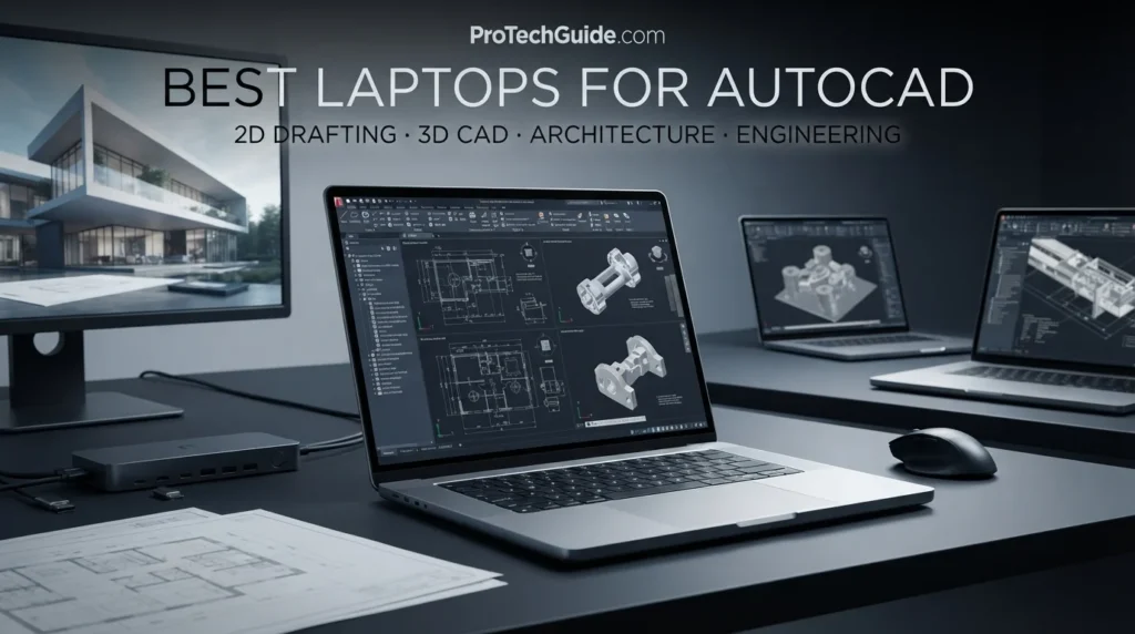 Best laptops for AutoCAD in 2026 for 2D drafting, 3D modeling, architecture and engineering