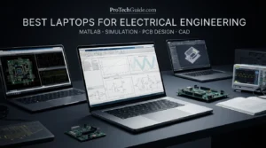 Best laptops for electrical engineering featuring workstations, gaming laptops and MacBook for MATLAB, CAD and simulation