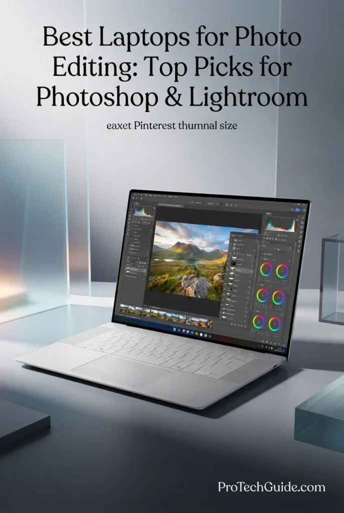 Dell Premium 16 laptop with Core Ultra 7 and RTX 5050 for Photoshop and Lightroom photo editing