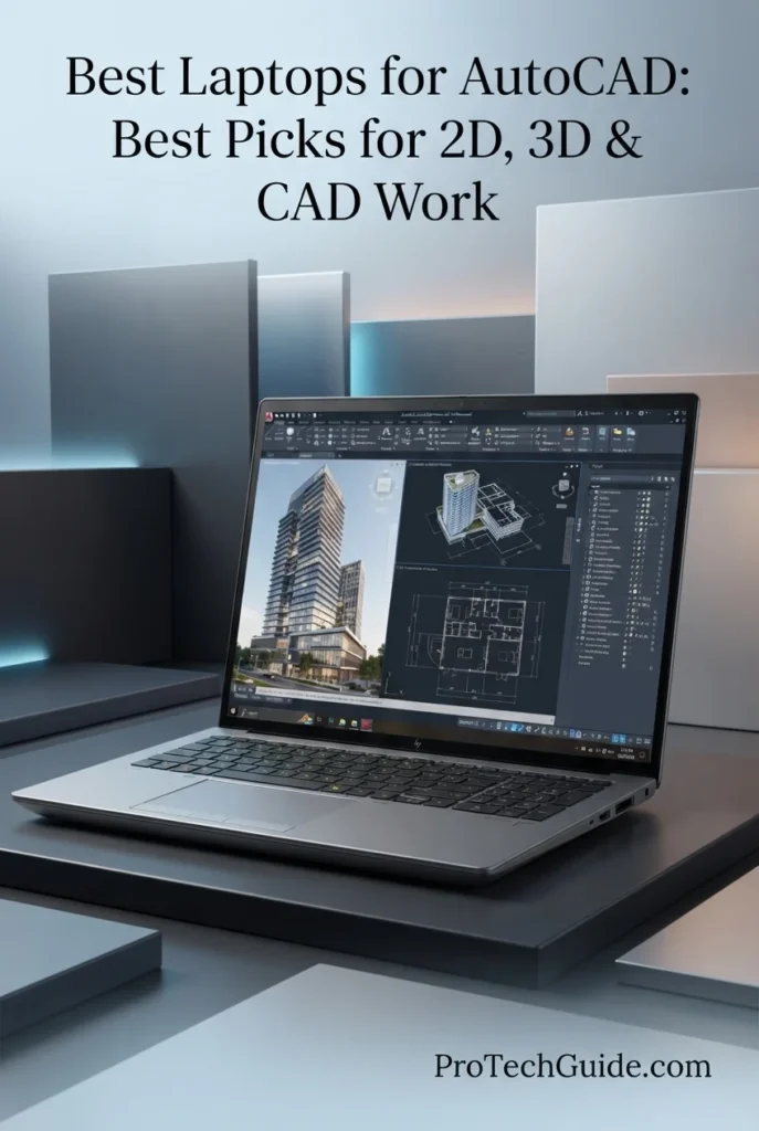 HP ZBook Fury 16 G11 mobile workstation for AutoCAD with 128GB RAM and 4TB SSD