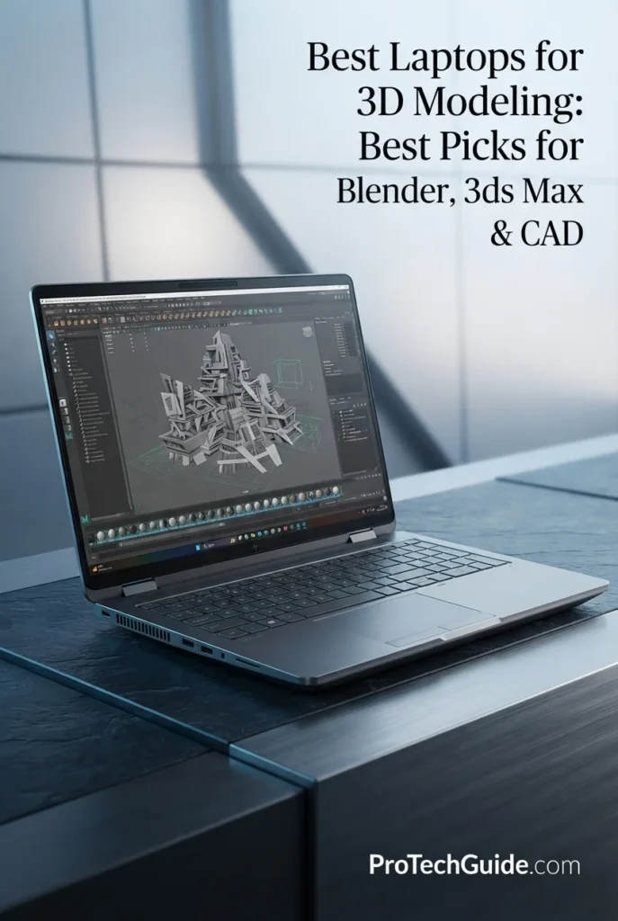 HP ZBook Fury G1i 16 mobile workstation for professional 3D modeling and CAD