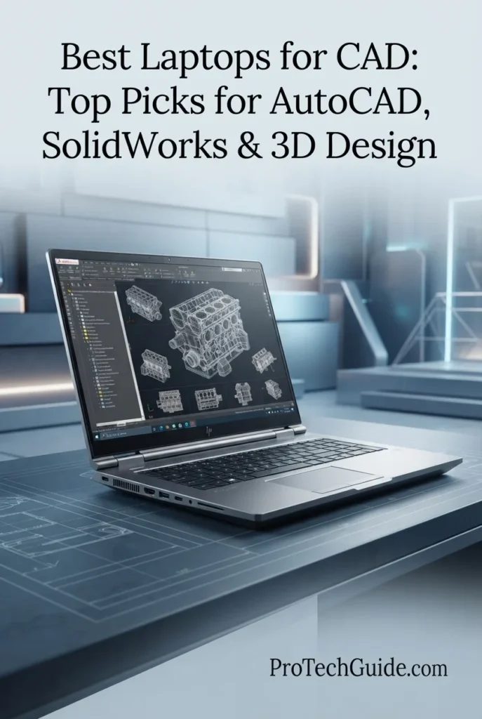 HP ZBook Fury G1i 18 laptop for professional CAD, AutoCAD and SolidWorks