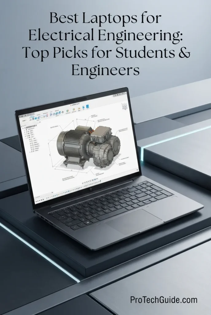 HP ZBook Power G11 workstation with Ryzen 7 PRO, 64GB RAM and RTX 1000 Ada for electrical engineering