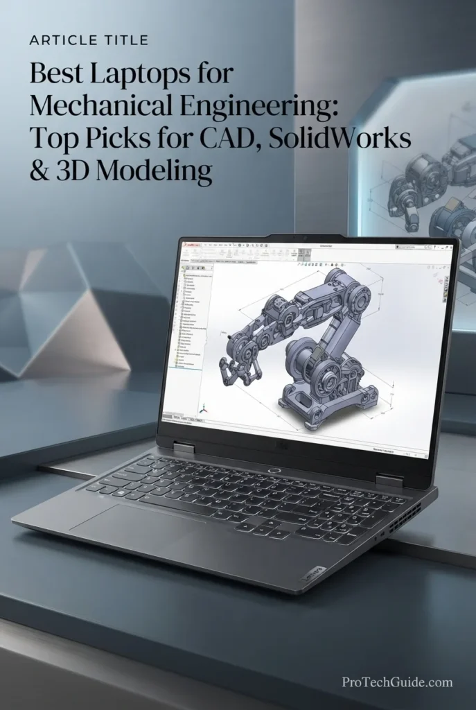 Lenovo LOQ 15 with RTX 4060 for mechanical engineering, CAD, SolidWorks and 3D modeling