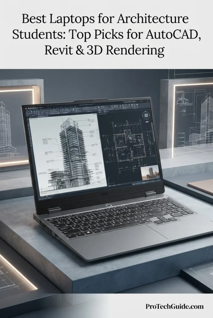Lenovo Legion LOQ AI laptop with RTX 5050 for architecture students