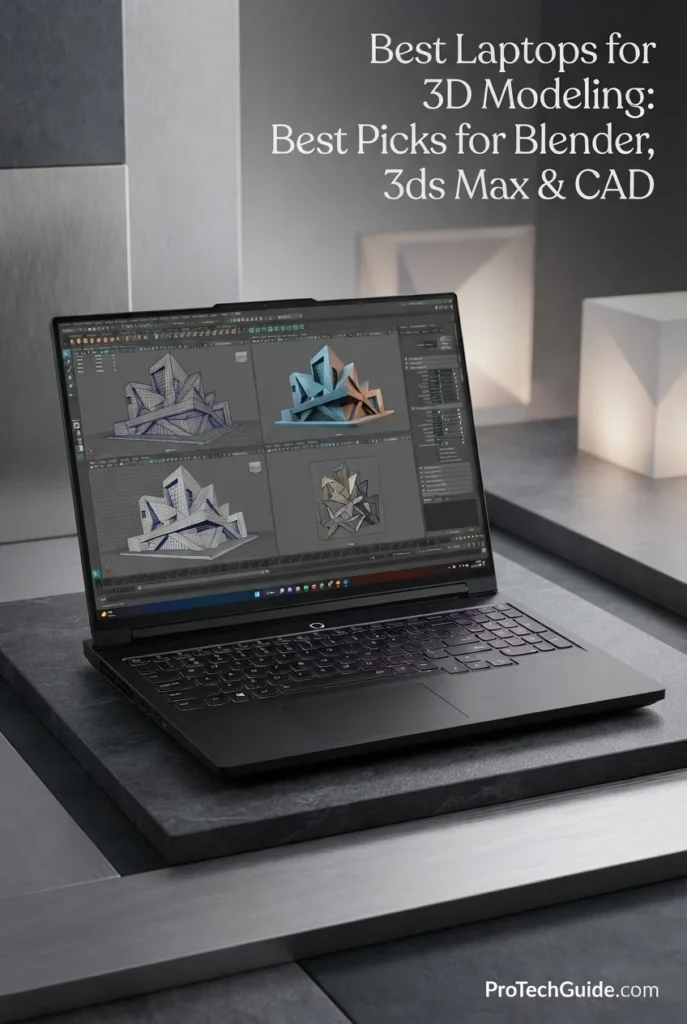 Lenovo Legion Pro 7i 16 laptop with RTX 5080 for large 3D modeling projects