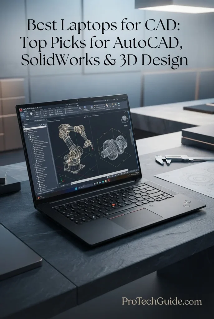 Lenovo ThinkPad P1 Gen 8 with RTX PRO graphics for portable CAD and SolidWorks workflows