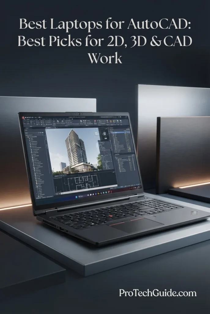 Lenovo ThinkPad P16 Gen 3 laptop with RTX PRO 3000 for AutoCAD and 3D CAD work