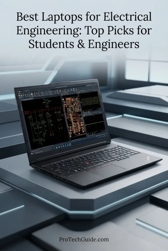 Lenovo ThinkPad P16 Gen 3 workstation with Core Ultra 7, 64GB RAM and RTX PRO 3000 for electrical engineering