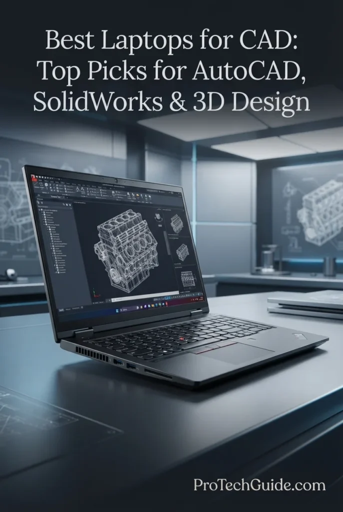 Lenovo ThinkPad P16 Gen 3 laptop for AutoCAD, SolidWorks and 3D CAD design