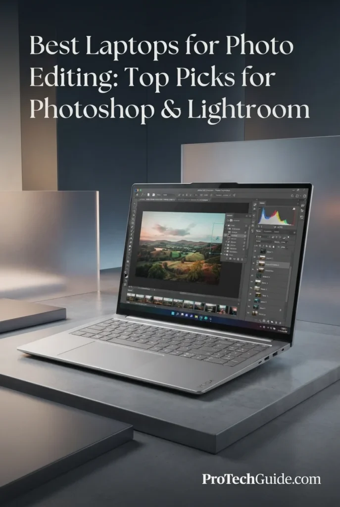 Lenovo Yoga Pro 9i 16-inch laptop with RTX 5060 and 3.2K Tandem OLED display for photo editing
