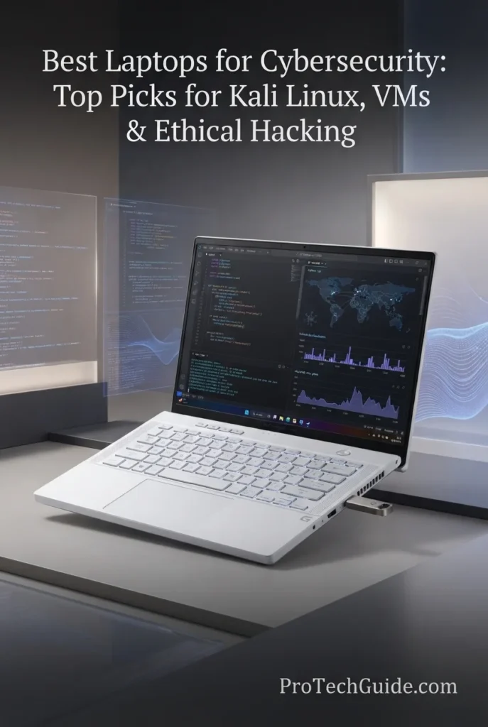 ASUS ROG Zephyrus G14 cybersecurity laptop with Ryzen AI 9 HX 370, RTX 5070 Ti, 32GB RAM and 2TB SSD