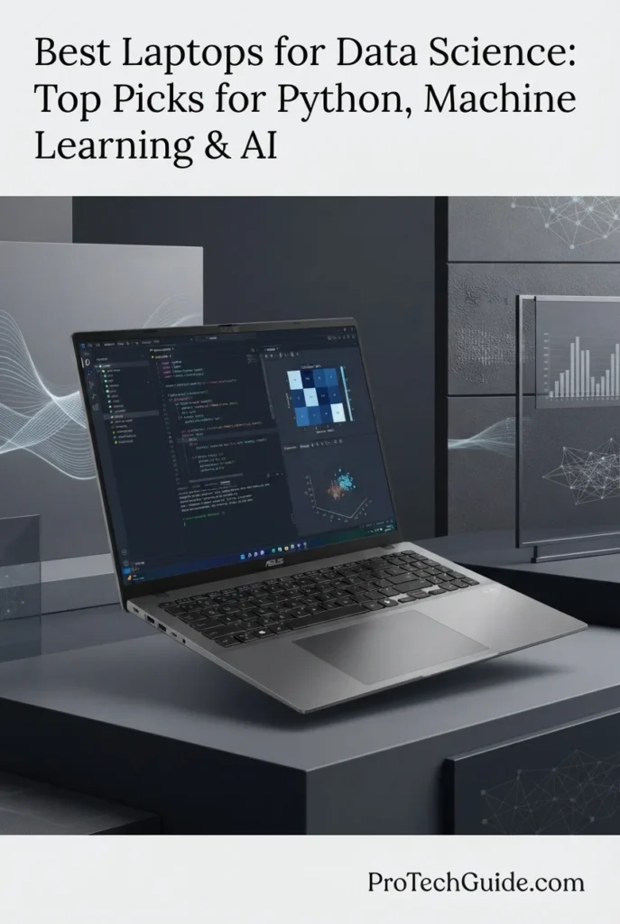 ASUS Vivobook S16 with Core Ultra 9, 32GB RAM and OLED display for data science