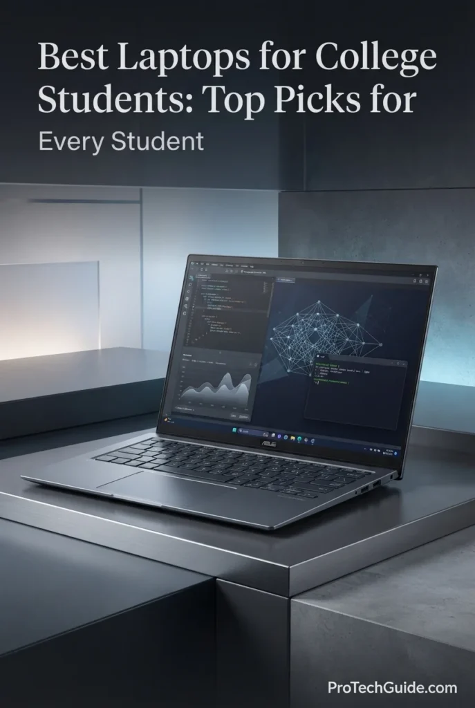 ASUS Zenbook 14 OLED touchscreen laptop with Intel Core Ultra 7 for college students