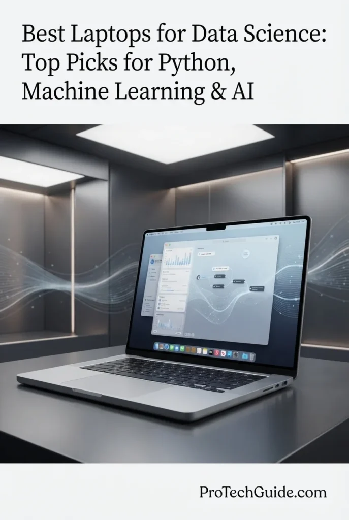 Apple MacBook Pro 16-inch with M5 Max chip and 128GB unified memory for data science