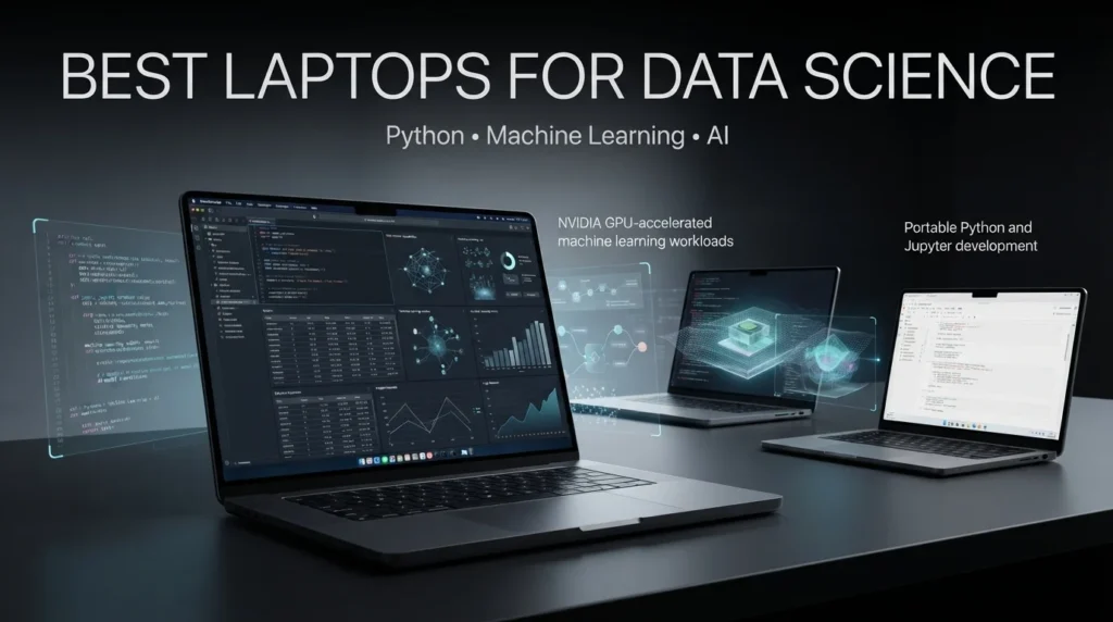 Best laptops for data science in 2026 for Python, machine learning and AI