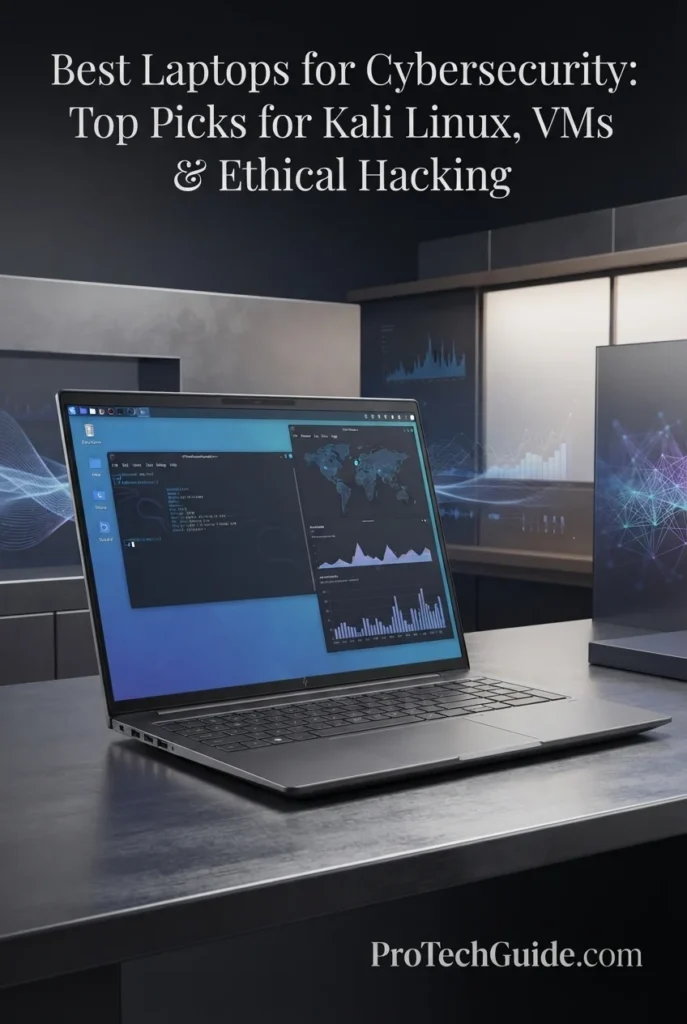 HP ZBook Power G11 mobile workstation for cybersecurity with Core Ultra 9 185H, 32GB RAM and NVIDIA RTX A1000