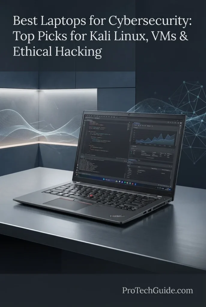 Lenovo ThinkPad P14s Gen 6 cybersecurity laptop with AMD Ryzen AI 9 HX PRO 370, 64GB RAM and 1TB SSD