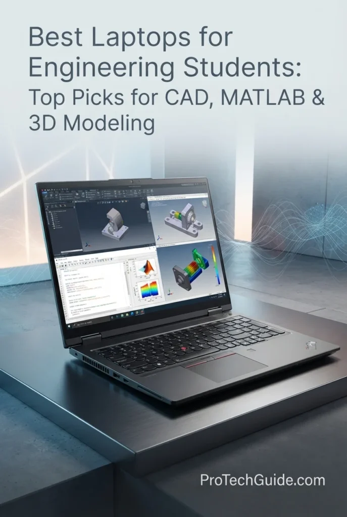 Lenovo ThinkPad P16 Gen 3 engineering laptop with RTX PRO 3000 Blackwell for CAD and 3D modeling