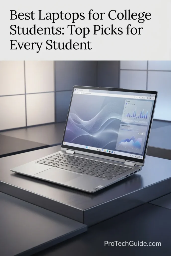 Lenovo Yoga 7i 16-inch 2-in-1 touchscreen laptop for college students