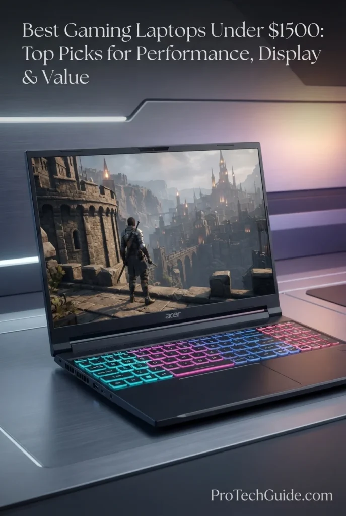 Acer Nitro V 16S AI laptop with 16-inch WUXGA 180Hz display and RTX 5060 graphics