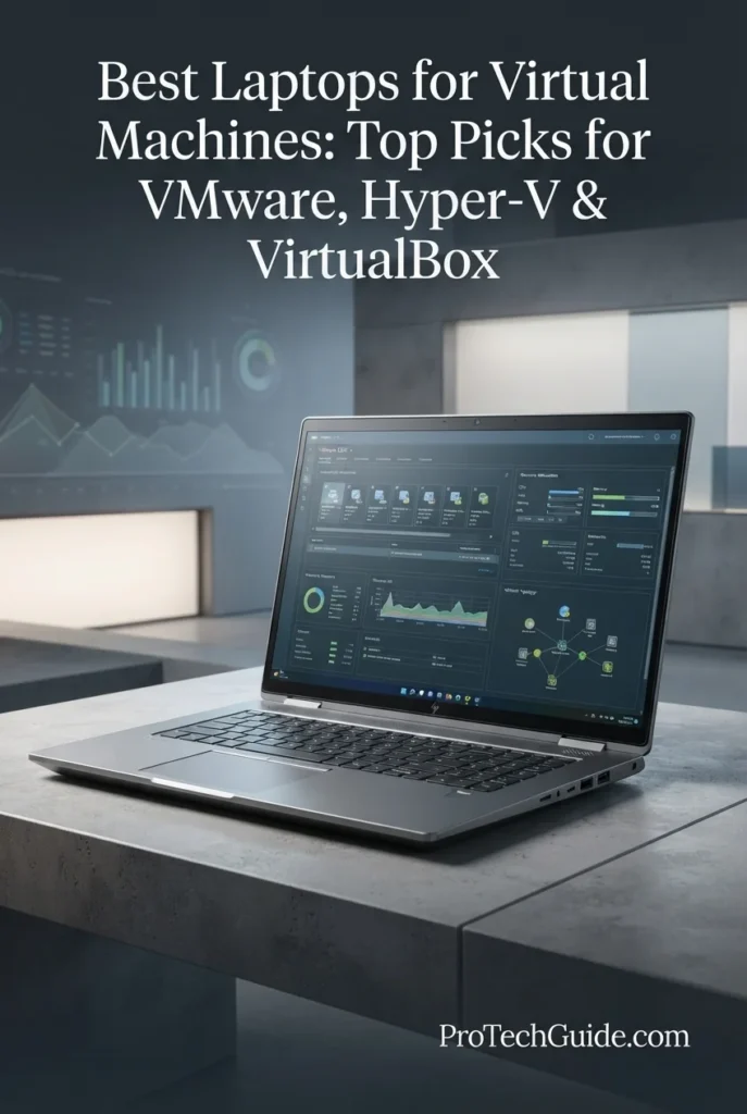 HP ZBook Fury G1i 16 laptop for demanding virtual machine workloads