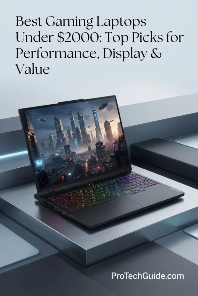 Lenovo Legion Pro 5 5060 gaming laptop with 16-inch 2.5K 240Hz display and RTX 5060 graphics