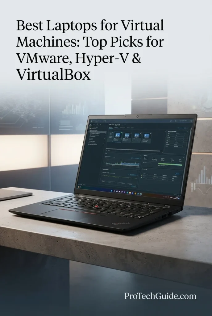 Lenovo ThinkPad P14s Gen 6 laptop with 64GB RAM for virtual machines