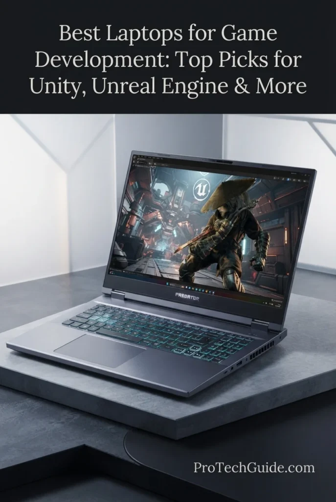 Acer Predator Helios Neo 18 AI laptop with 18-inch WQXGA display for game development