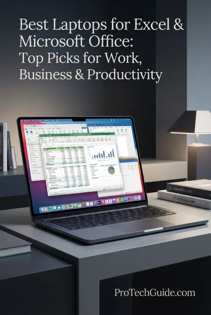 Apple MacBook Air 15-inch M5 laptop for Excel and Microsoft Office on macOS